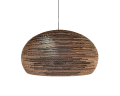 Owalna lampa wisząca z tektury - STONE 90.jpg