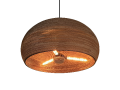 Owalna lampa wisząca z tektury - STONE 90.jpg