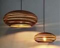 Wisząca owalna lampa z tektury STONE 55_8.jpg