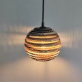Lampa wisząca z tektury BUBBLE