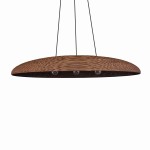 Podłużna lampa wisząca z tektury - TABLO L
