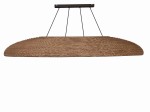 Podłużna lampa wisząca z tektury - TABLO XL