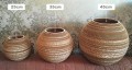 Okrągła lampa wisząca z tektury - SFERA 25_3.jpg