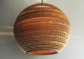Okrągła lampa wisząca z tektury - SFERA 35_2.jpg
